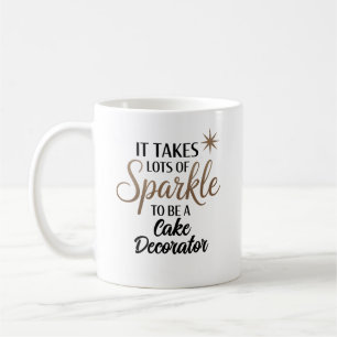 Mug Décorateur de gâteau étincelant