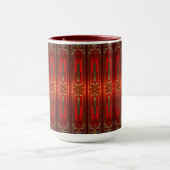 Mug décoratif de vacances rouge (Centre)