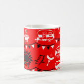 Mug Décoration de camping-caravane (Centre)