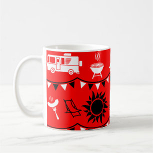 Mug Décoration de camping-caravane