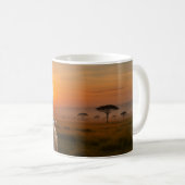 Mug Décoration de maison éléphant excentrique (Devant droit)
