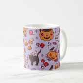 Mug Décoration de motif Halloween (Devant droit)
