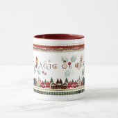 Mug Décoration de Noël Classique Festive Joyeuse (Centre)