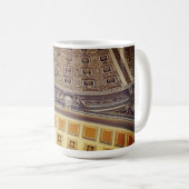 Mug Décoration. La Bibliothèque du Congrès. USA (Devant droit)