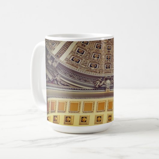 Mug Décoration. La Bibliothèque du Congrès. USA (Devant gauche)