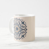 Mug Décorations andalouses marocaines, Mandala-Motif (Devant gauche)