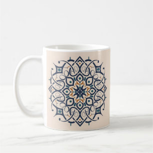 Mug Décorations andalouses marocaines, Mandala-Motif