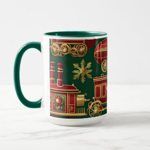 mug décorations de noël steampunk