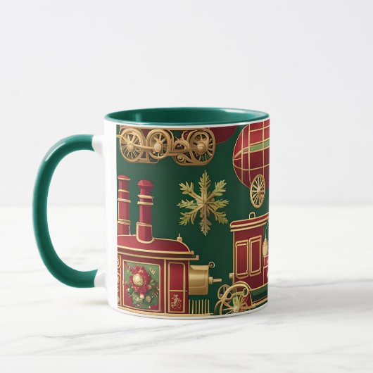 mug décorations de noël steampunk (Gauche)