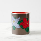 Mug - Décorations Poinsettia (Centre)