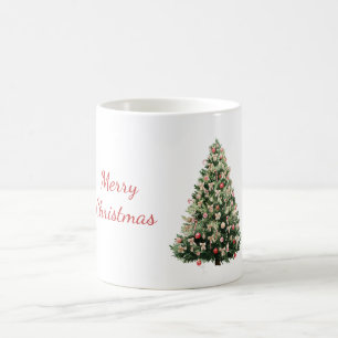 Mug Décorations Rouges pour Sapin de Noël