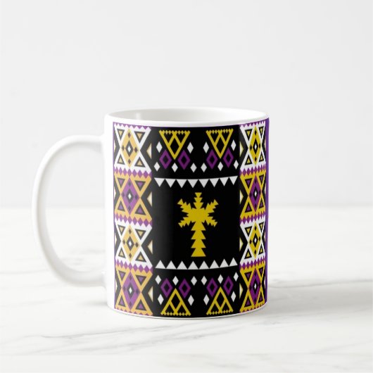 Mug Décoré avec broderie (Gauche)
