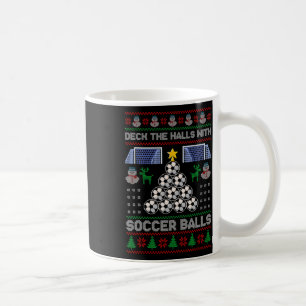 Mug Décorez Le Hall Avec Un T-Shirt De Noël De Footbal