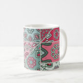 Mug Découpe en arabe indien Vintage (Devant droit)