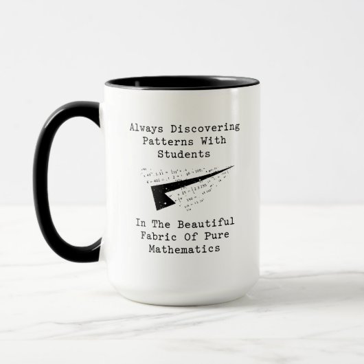 Mug Découverte de modèles avec les élèves en mathémati (Gauche)