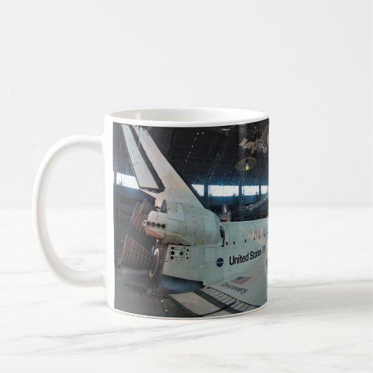 Mug Découverte de navette spatiale (Gauche)