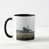 Mug Découverte de navette spatiale approche l'atterris (Gauche)