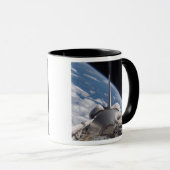 Mug Découverte de navette spatiale rétropassée par la  (Devant droit)