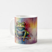 Mug Découvrez la magnifique grenouille captivante (Devant gauche)