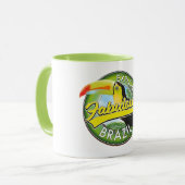 Mug Découvrez le logo fabuleux du Brésil (Devant gauche)