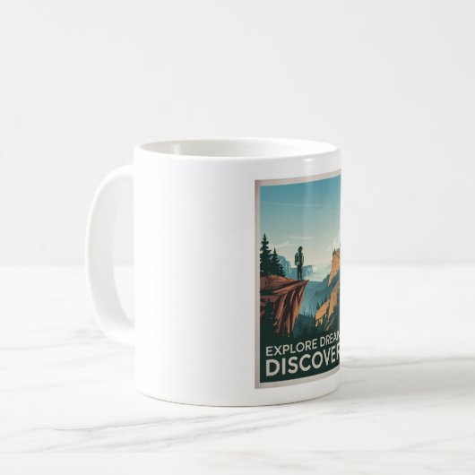 Mug Découvrez le rêve (Devant gauche)