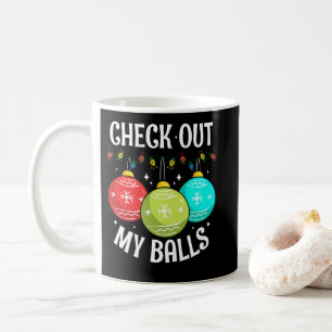 Mug Découvrez Mes boules de Noël sale Décoration de pl