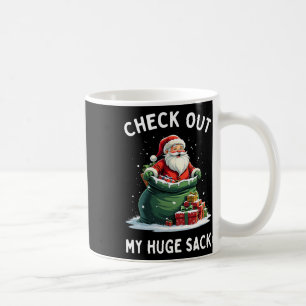 Mug Découvrez Mon énorme sac Père Noël Xmas 2024 Funny