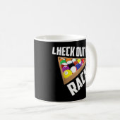 Mug Découvrez Mon Rack Cute Billiard Fans Funky Pool G (Devant droit)