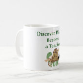 Mug Découvrez que la faune vont bien à un professeur. (Devant gauche)