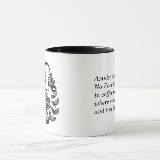 Mug Découvrez Solace et Authenticité dans chaque Sip (Centre)