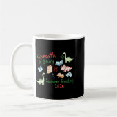 Mug Découvrez une histoire de lecture d'été 2026 joli (Gauche)