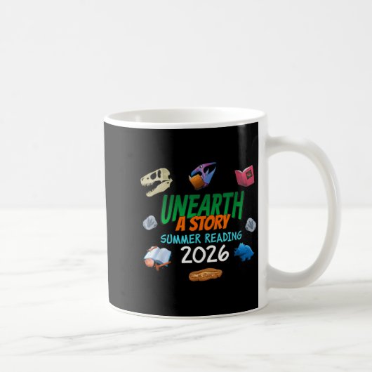 Mug Découvrez une histoire de lecture estivale 2026 (Droite)