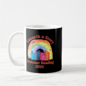 Mug Découvrez une histoire été lecture 2026 bibliothéc (Gauche)