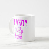 Mug Découvrir Quoi ? (Devant gauche)