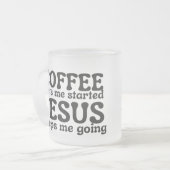 Mug d'écriture personnalisée (Devant gauche)