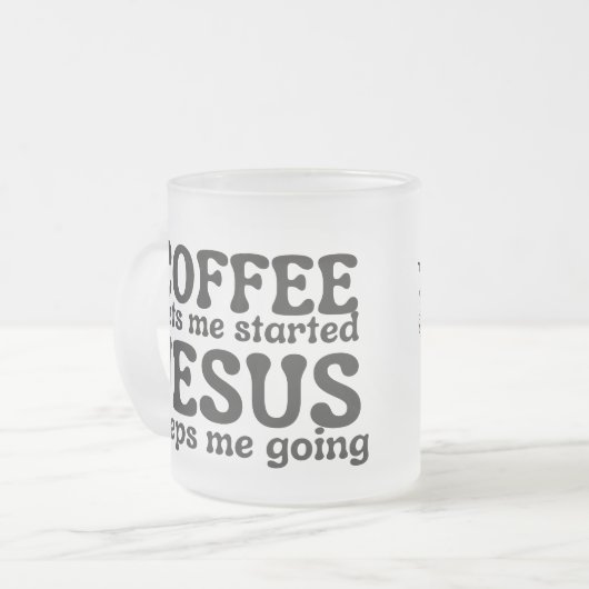 Mug d'écriture personnalisée (Devant gauche)