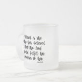 Mug d'écriture personnalisée (Devant gauche)