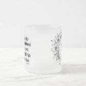 Mug d'écriture personnalisée (Centre)