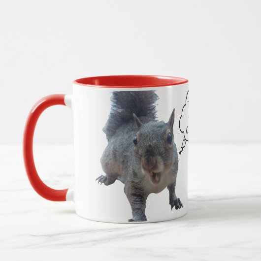 Mug d'écureuil rouge (Gauche)