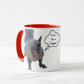 Mug d'écureuil rouge (Devant gauche)