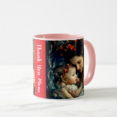 Mug Dédicace aux mamans (Devant droit)