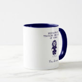 Mug Dedicated To Teaching Beauty of Words English (Devant droit)