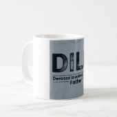 Mug Dédié Impliqué Père Amoureux (Devant gauche)