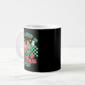 Mug Deep In Christmas Bauble Festive Checkered Xmas (Devant gauche)