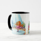 Mug Deep Sea Figure Skating: Sparkling Fish Ballerina  (Devant gauche)