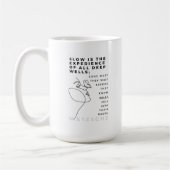 Mug Deep Soul Introvert philosophie citation Nietzsche (Gauche)