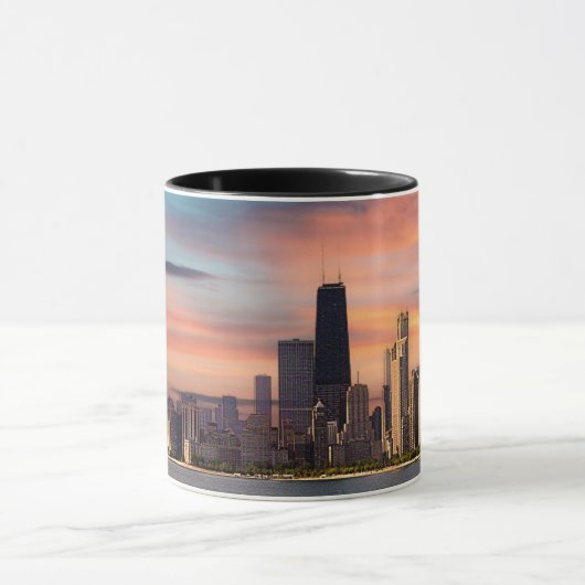 Mug Deep Sunset Chicago (Centre)