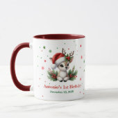Mug Deer christmas birthday (Gauche)