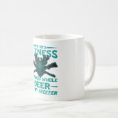 Mug Deer In My Freezer - amateur de chasse (Devant droit)