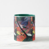 Mug Deer in the Forest II par Franz Marc; Reh im Walde (Centre)
